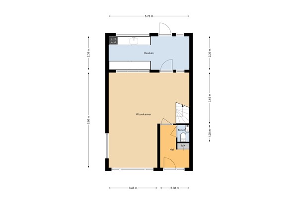 Medium property photo - Schout en Schepenenstraat 19, 1785 KR Den Helder